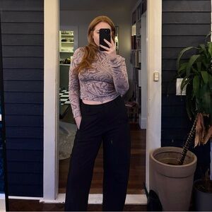 PacSun Swirl Patterned Top